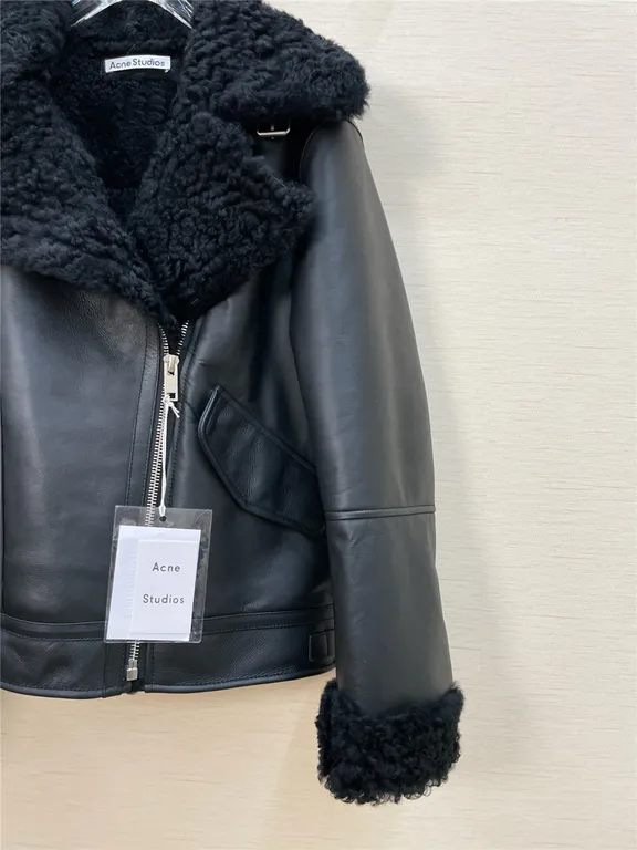 Acne studios shearling coat